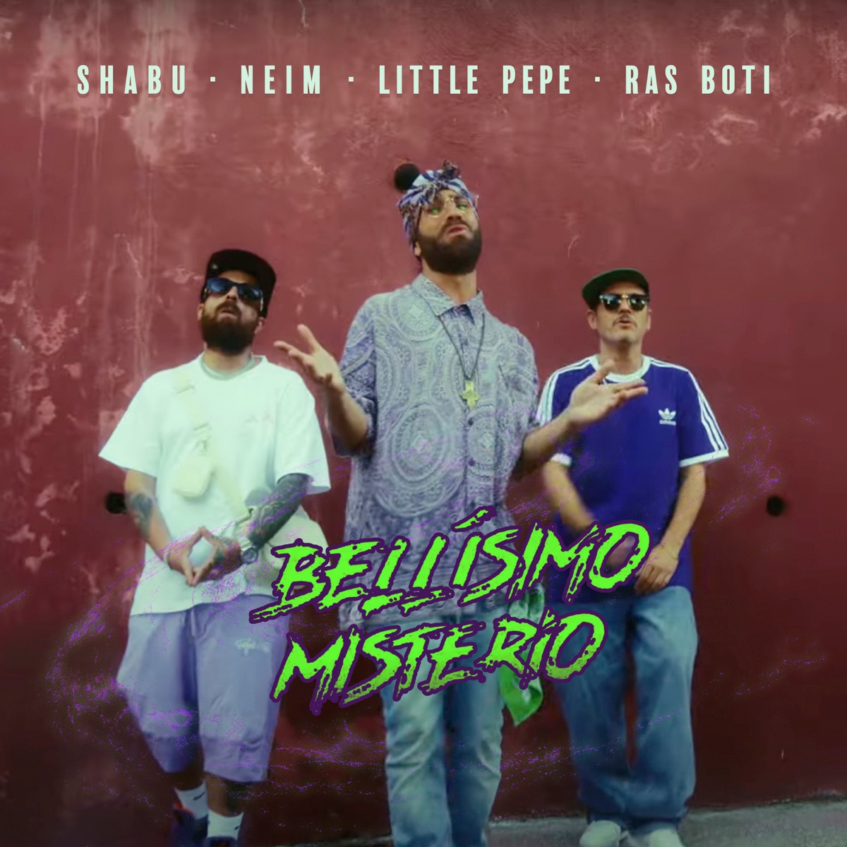 Bellísimo Misterio (feat. Ras Boti) - Single by Shabu, Neim & Little Pepe album cover