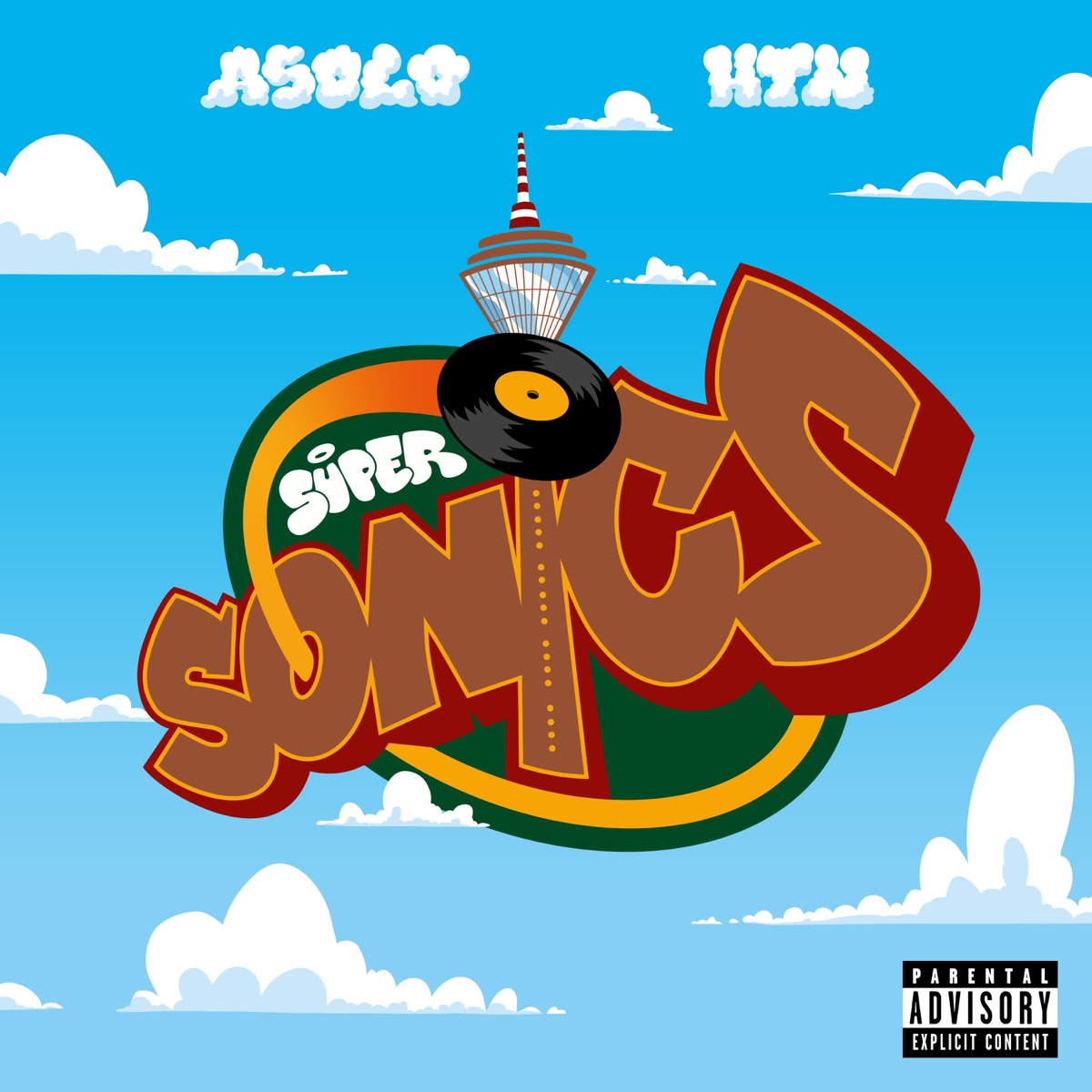 Super Sonics by ASOLO & HTN album cover