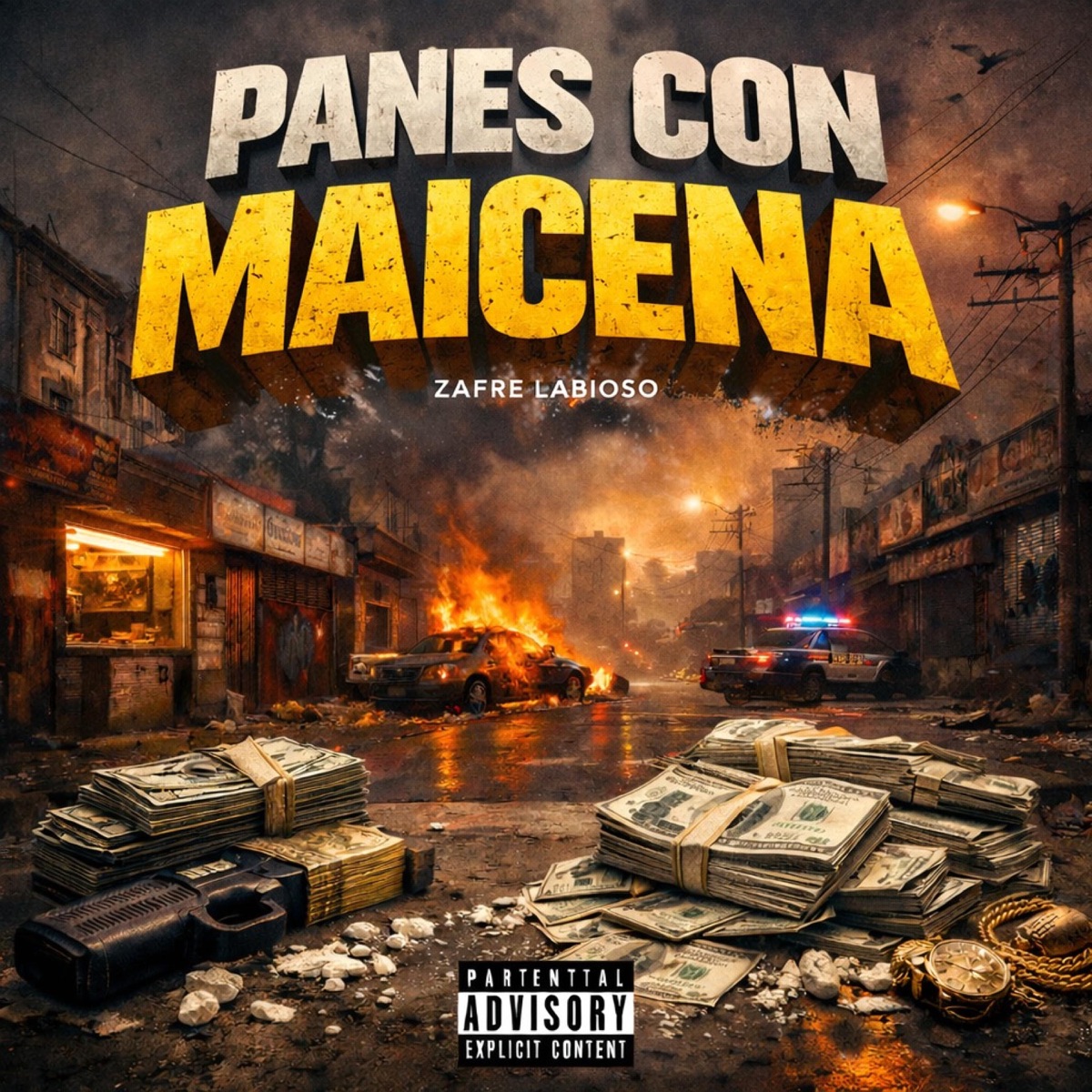 Panes Con Maicena - Single by Zafre Labioso album cover