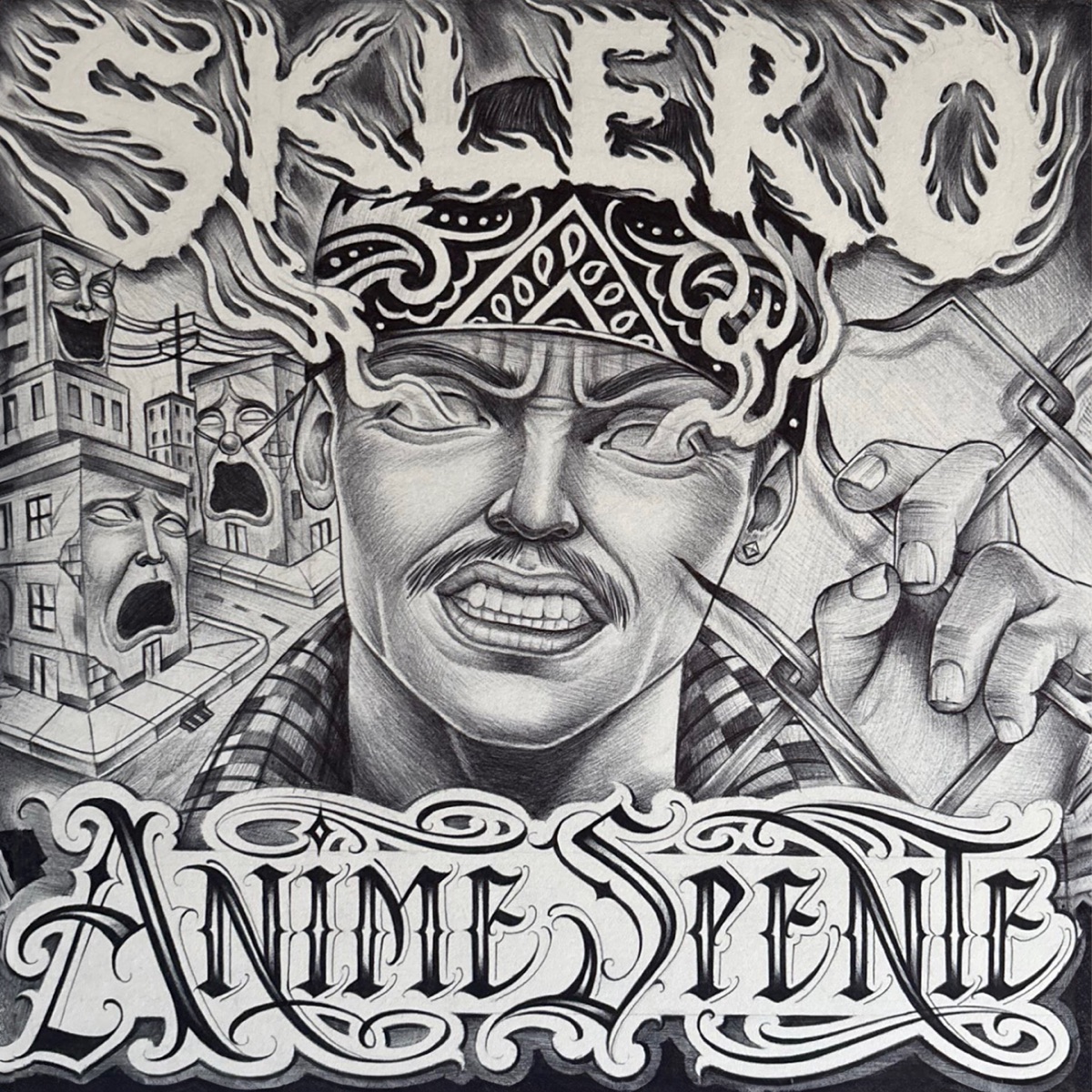 Anime Spente - Single by Sklero album cover