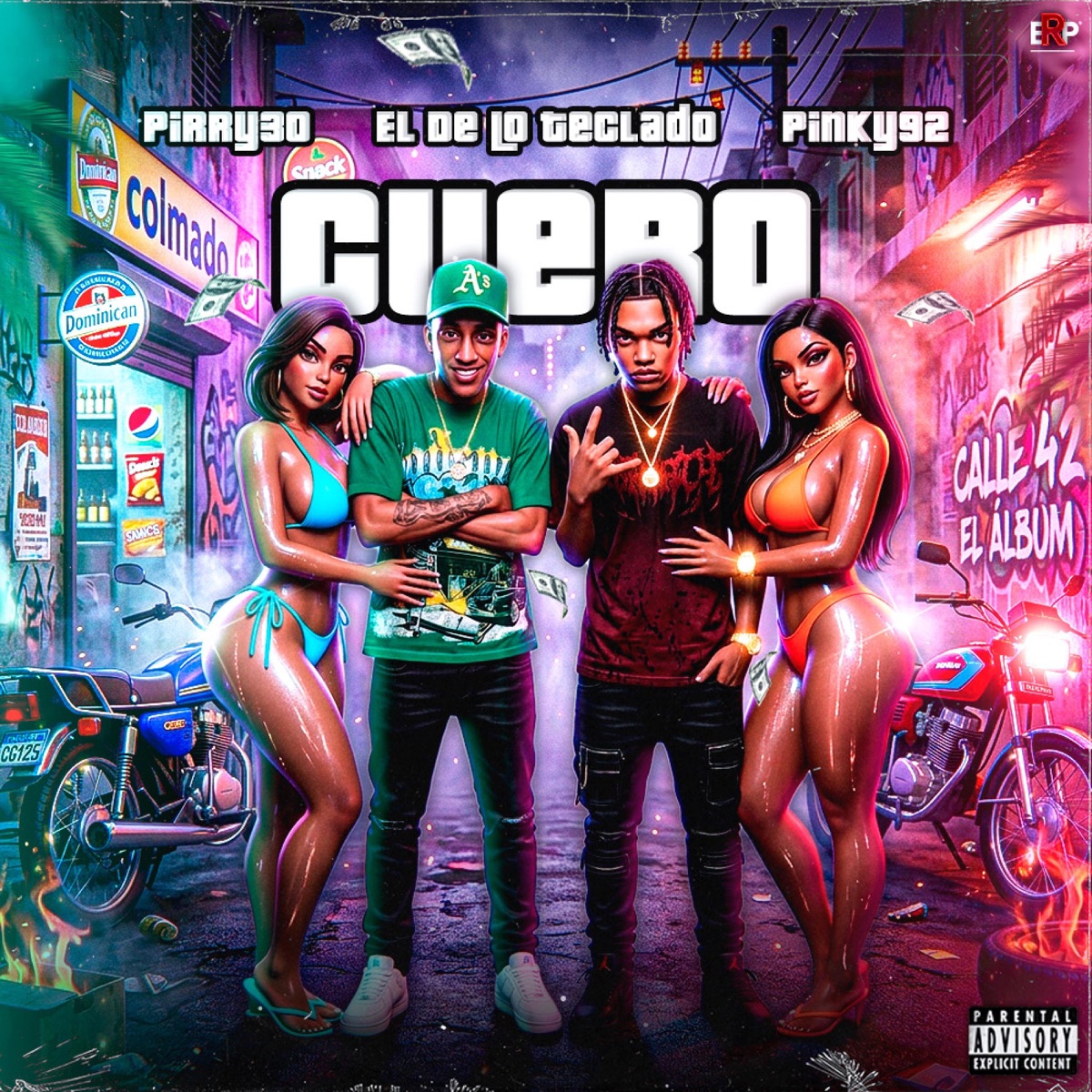 CUERO (feat. Pinky 92 & Pirry 30) - Single by Que Divertido Tv Music album cover