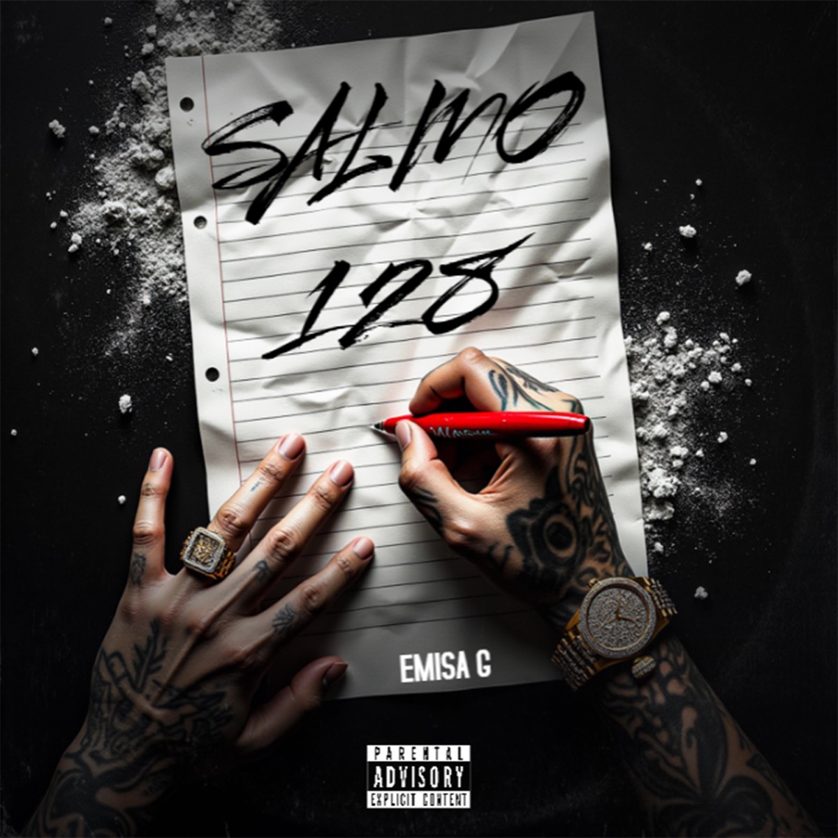 SALMO 128 : 2-3 (feat. GuilleOnTheBeat) - Single by Emisa G album cover