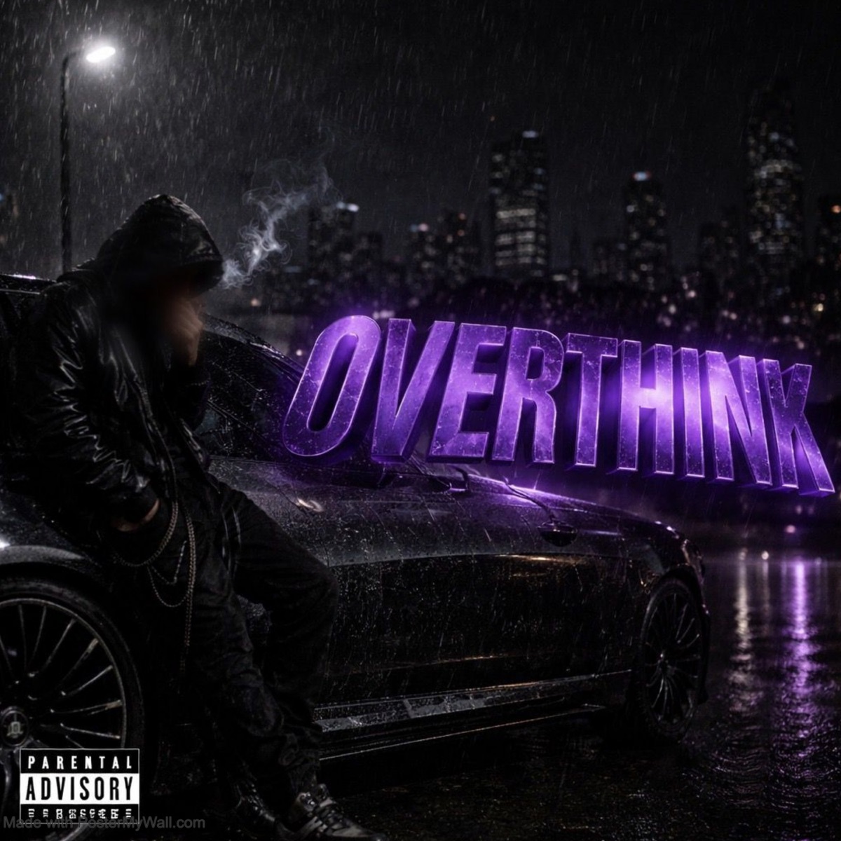 OVERTHINK (feat. Liiron4z) - Single by AKM album cover