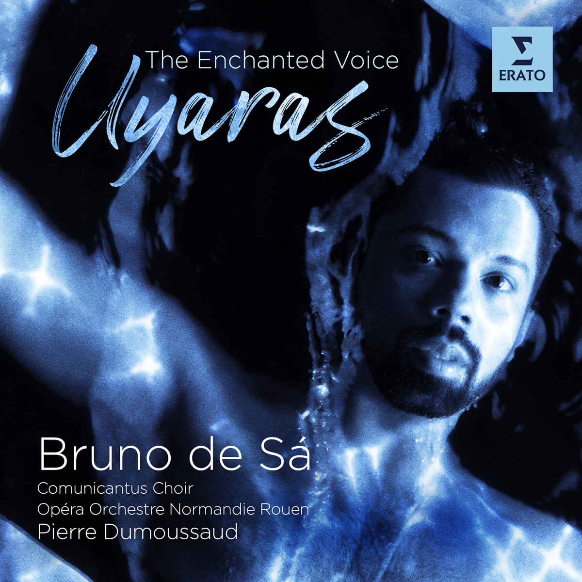 Uyaras - The Enchanted Voice by Pierre Dumoussaud, Bruno De Sá & Opéra Orchestre Normandie Rouen album cover