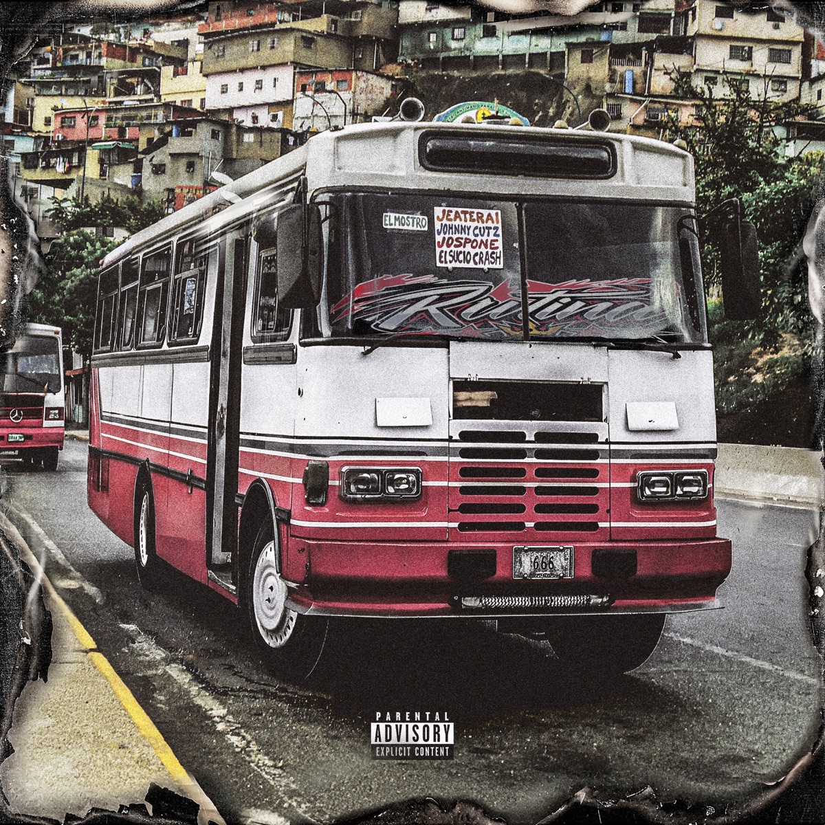 Rutina (feat. El Mostro) - Single by Jeaterai, Johnny Cutz, Jospone & El Sucio Crash album cover