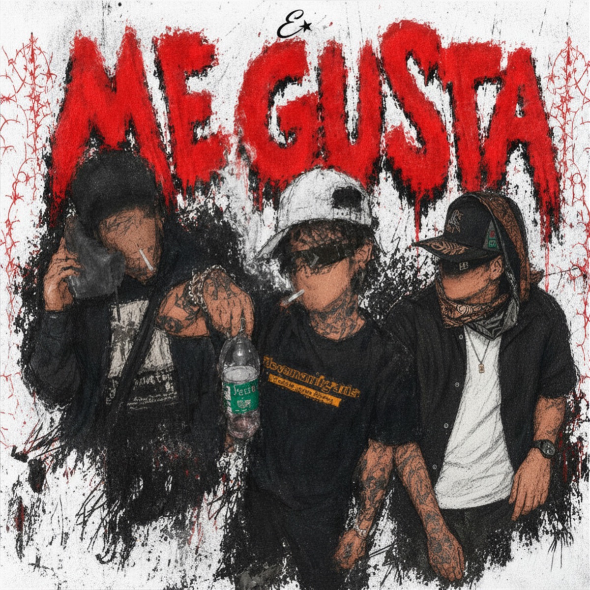Me gusta - Single by Midfug, Angell Kiid & Blvckkatt album cover