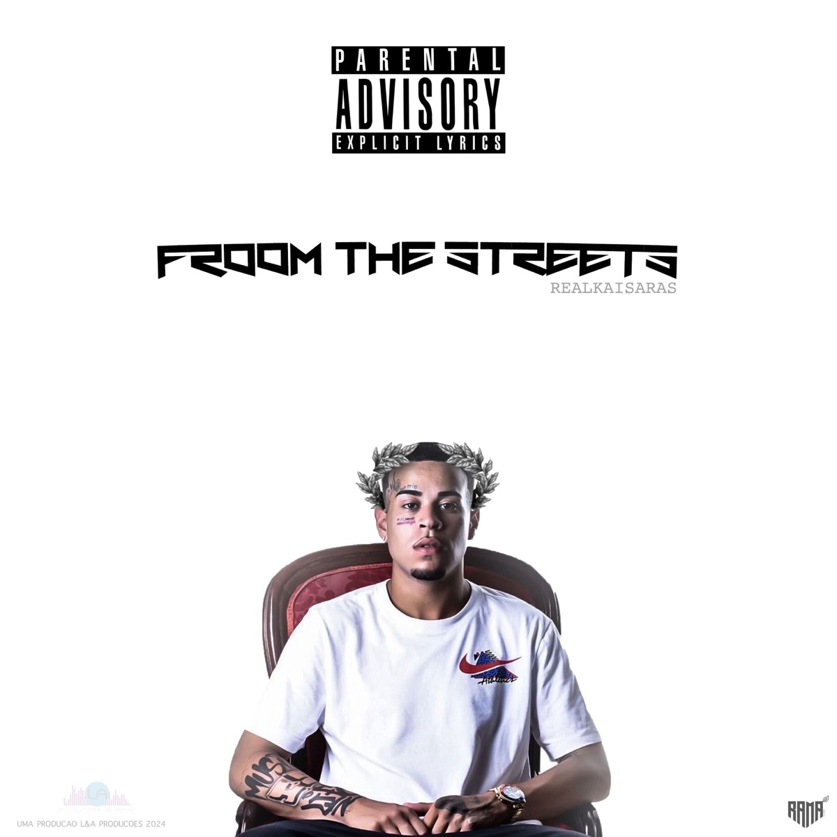 Froom The Streets (Champagne) - Single by RealKaisaras & Leandro Alves album cover