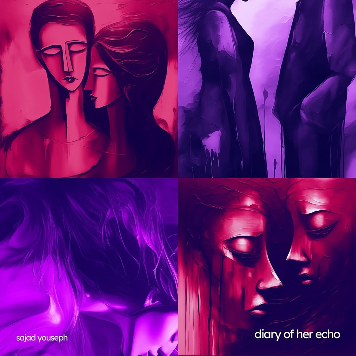 Diary Of Her Echo - Single by Sajad Youseph album cover