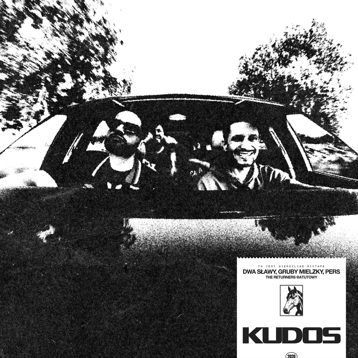 Kudos (feat. The Returners & @atutowy) - Single by Dwa Sławy, Gruby Mielzky & Pers album cover