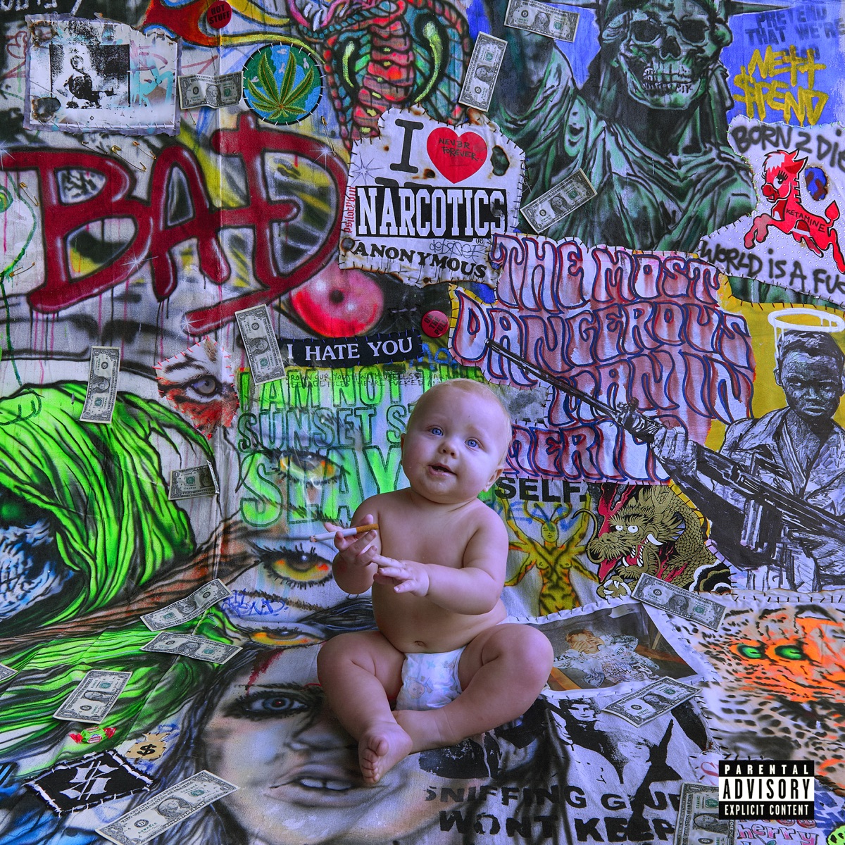 BAD ASS F*CKING KID by Nettspend album cover