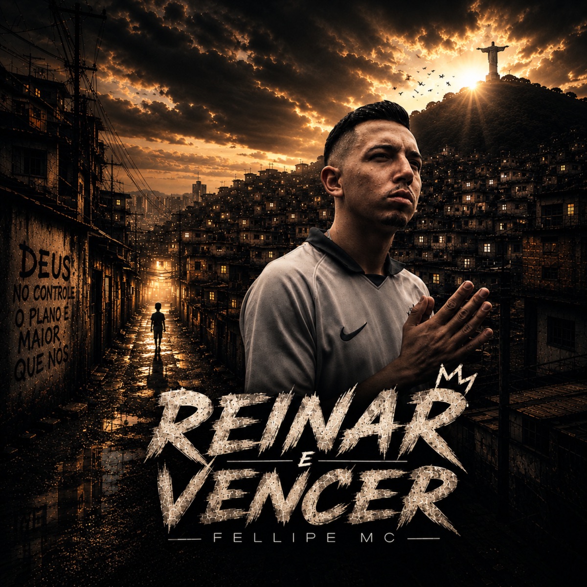Reinar e Vencer - Single by Fellipe MC album cover