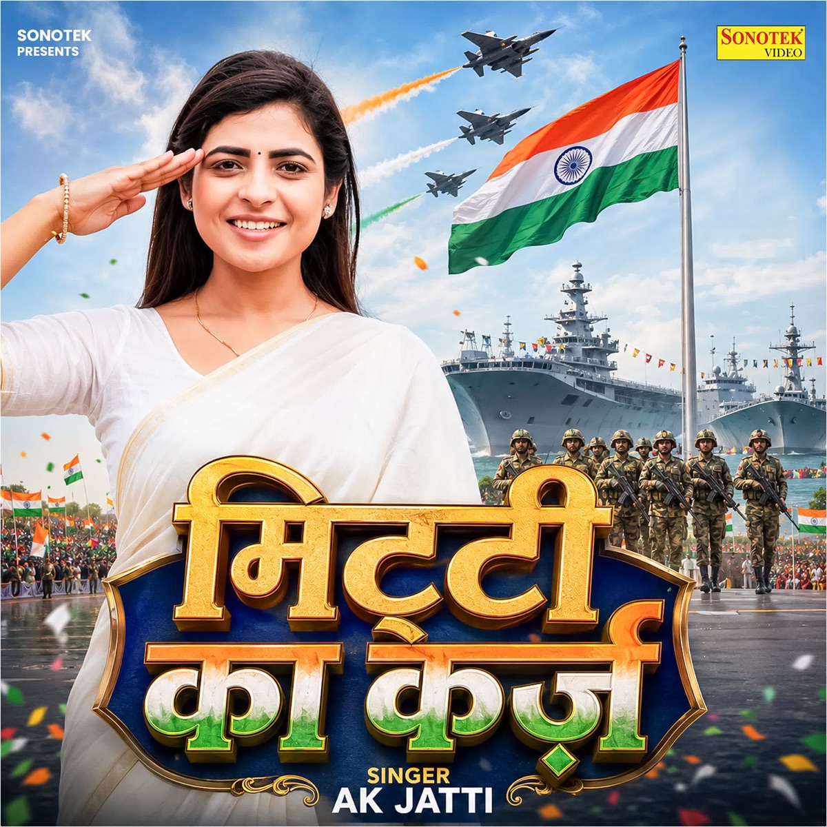 Mitti Ka Karz - Single by AK Jatti album cover