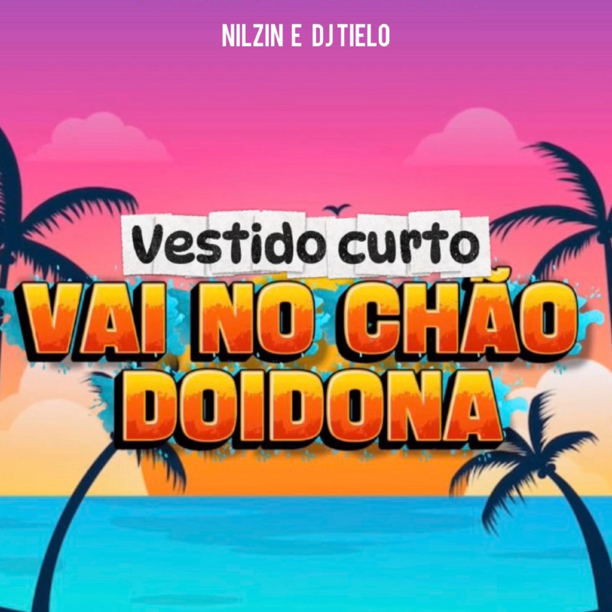 Vestido curto, Vai no chão doidona - Single by Nilzin & Dj Tielo album cover