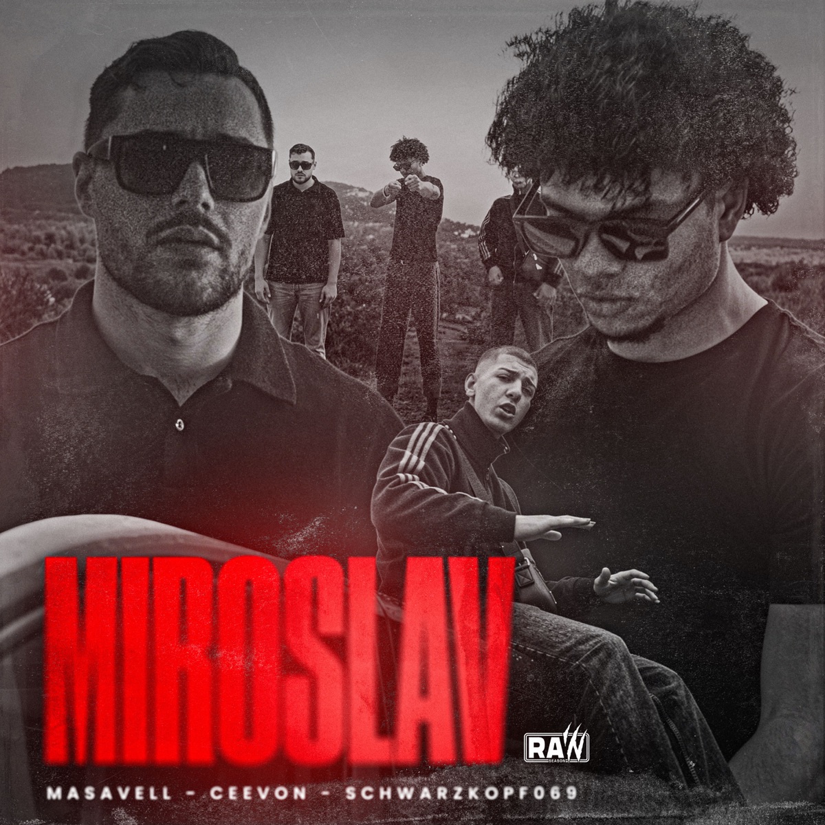 MIROSLAV - Single by RAW SEASON, ceevon, Schwarzkopf069 & Masavell album cover