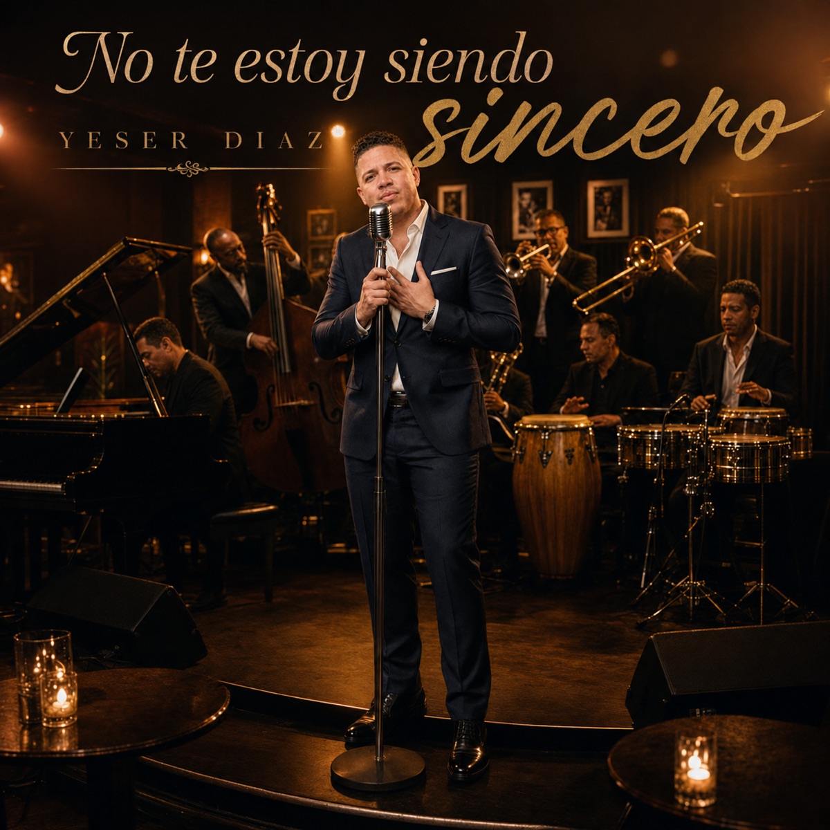 No te estoy siendo sincero - Single by Yeser Díaz album cover