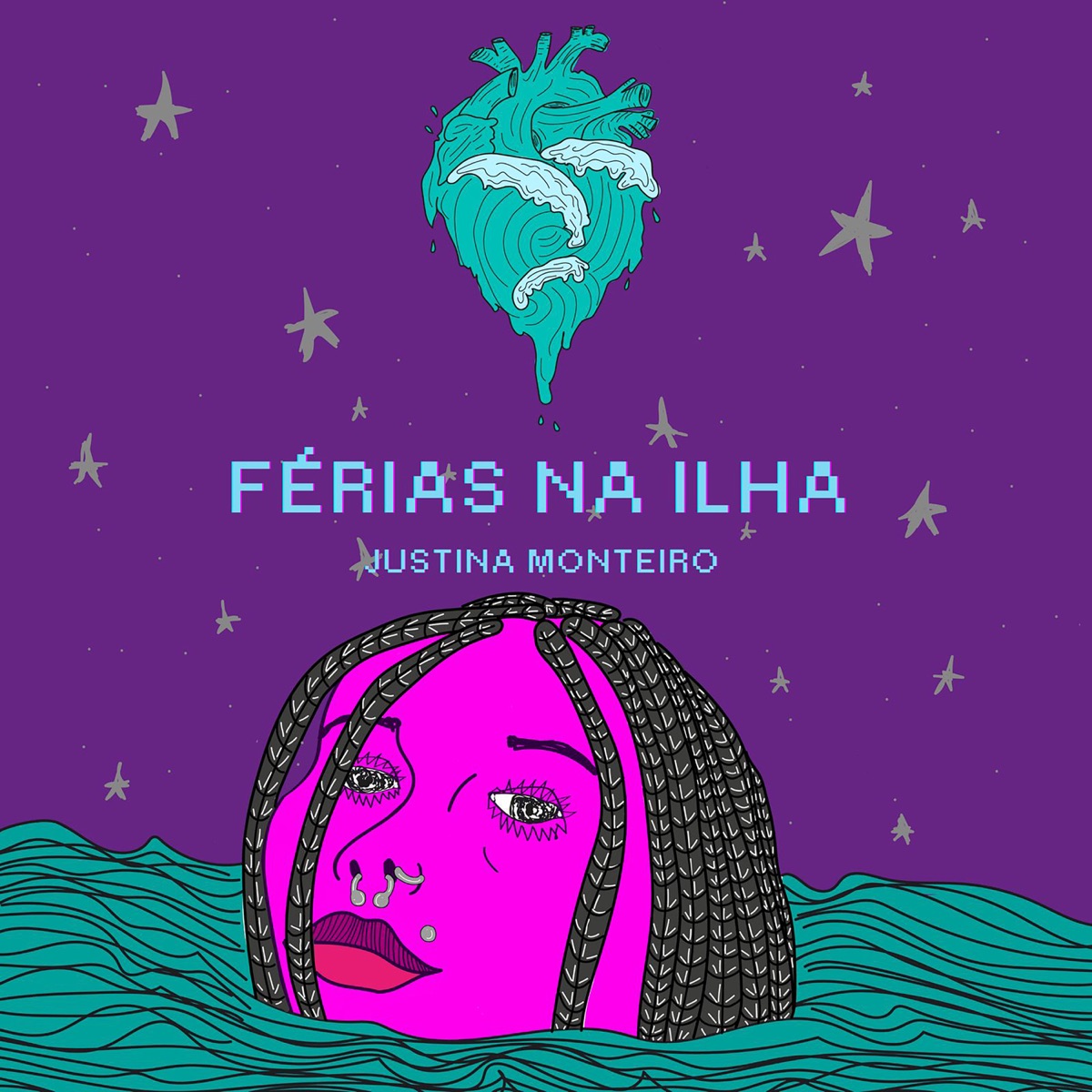 Férias na Ilha - Single by Justina Monteiro album cover