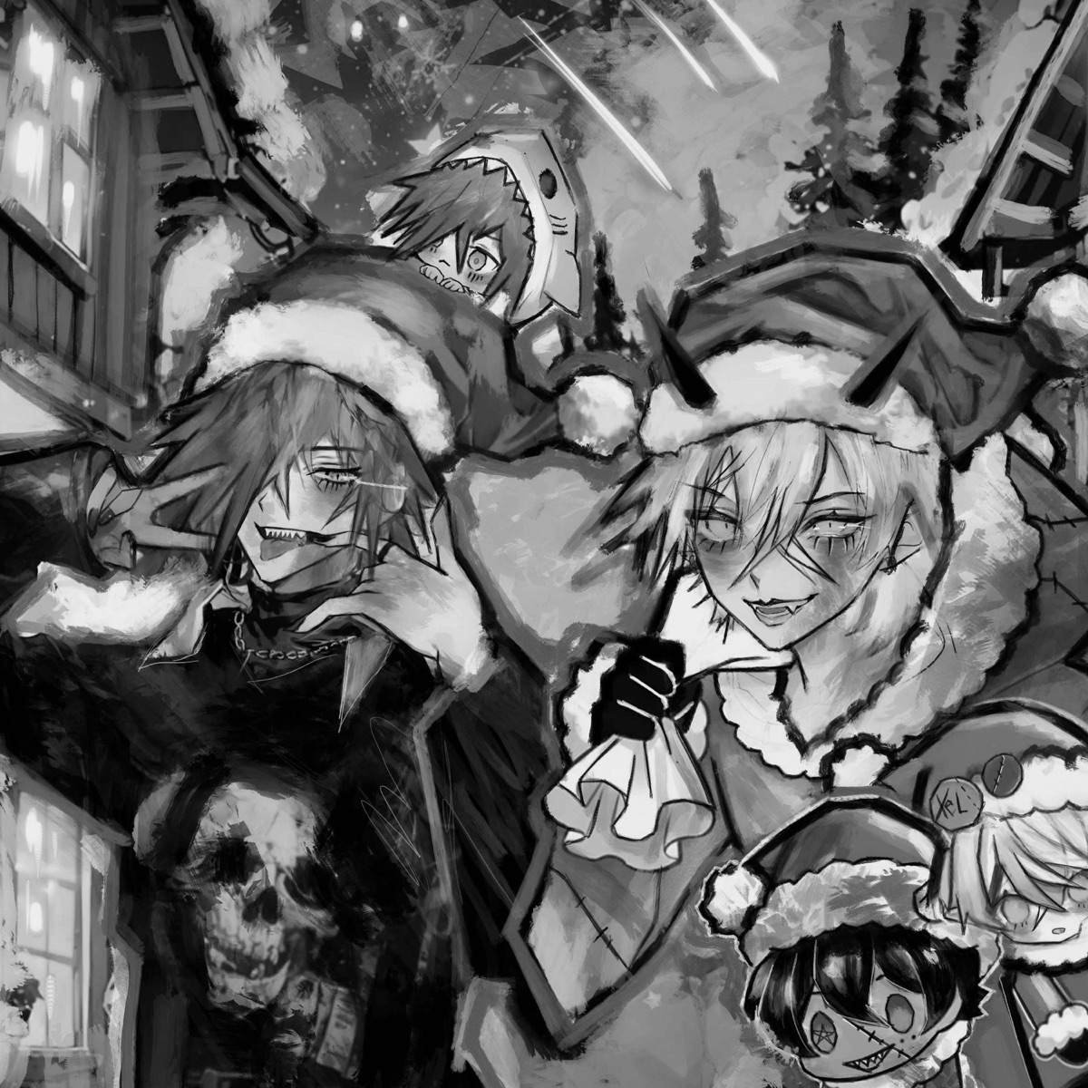 Bloody Christmas (Alternative Mixes) - Single by Celestial Atrium album cover