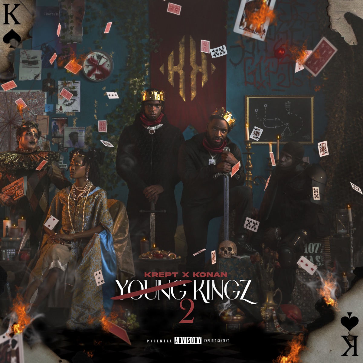 Young Kingz II by Krept & Konan album cover