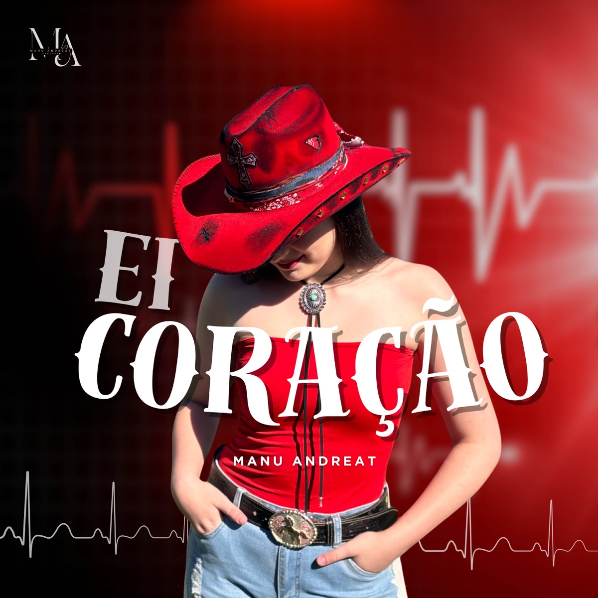 Ei Coração - Single by Manu Andreat album cover