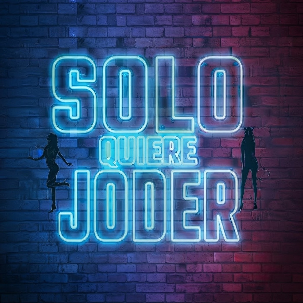 Solo Quiere J***r - Single by Reny World, Blondies2 & Calvetti album cover
