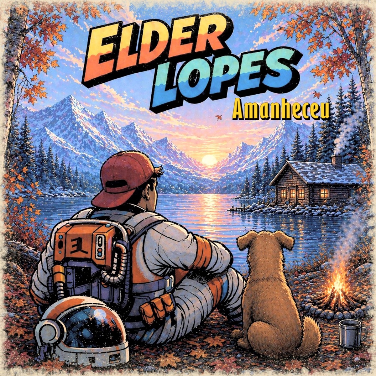 AMANHECEU - Single by Elder Lopes album cover