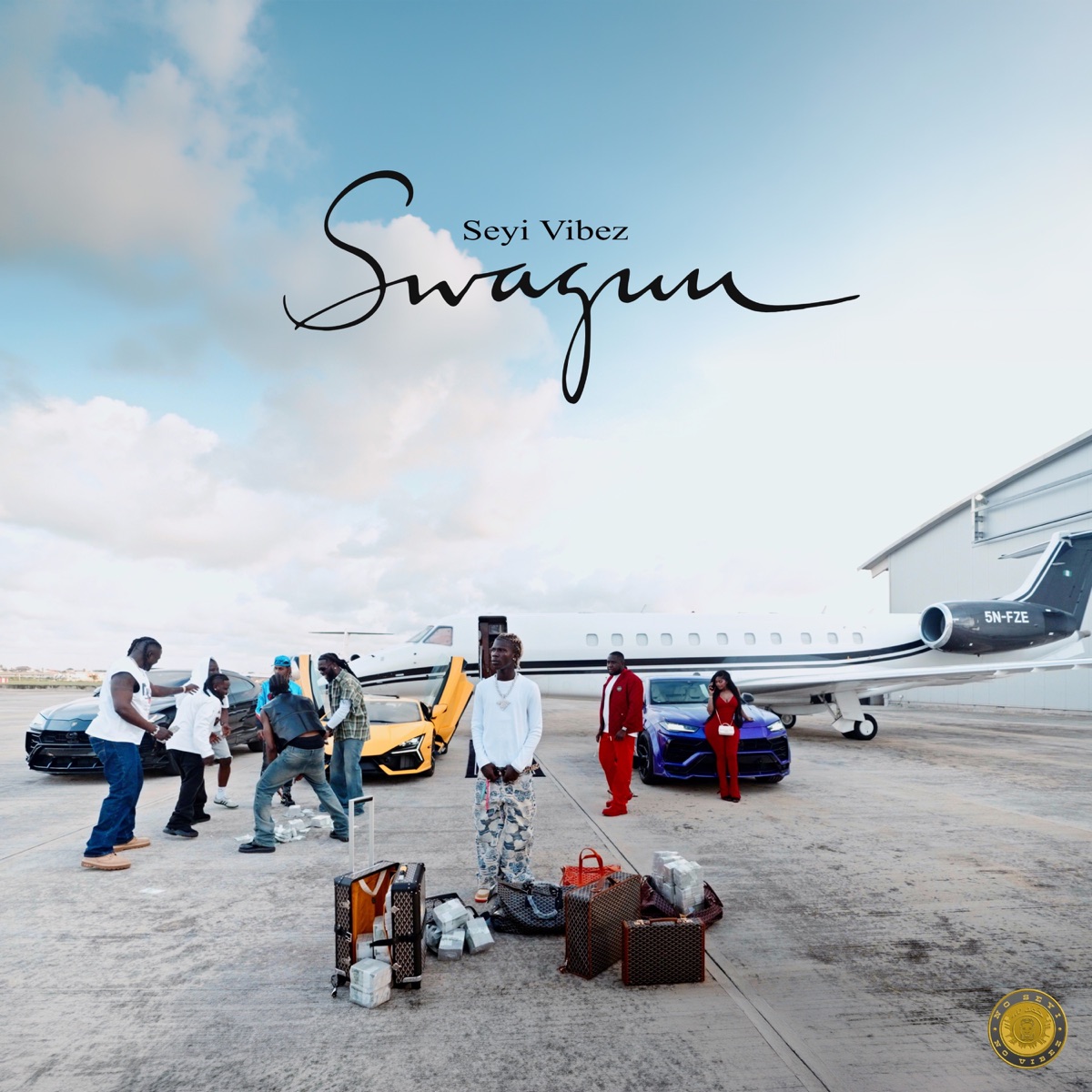 SWAGUU by Seyi Vibez album cover artwork