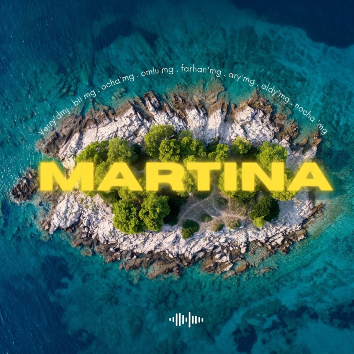 Martina (feat. Verry'Dmj, ocha'mg, Omlu'Mg, Farhan'mg, Ary'Mg, Aldy'Mg & Nocha'mg) - Single by Bii' MG album cover