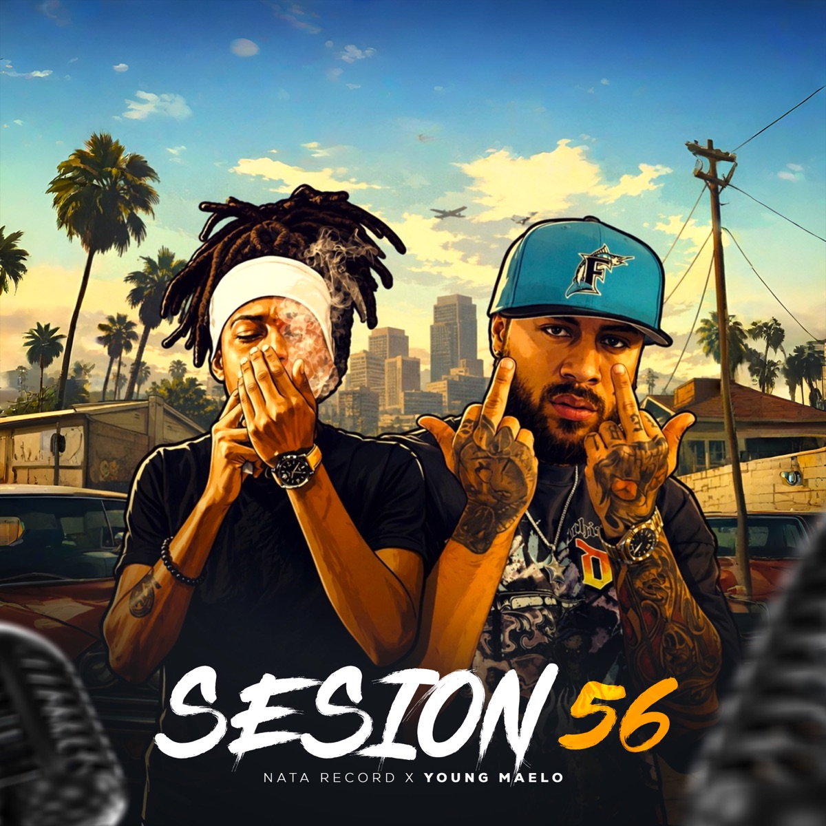 Sesion 56 - Single by Nata Record & Young Maelo album cover