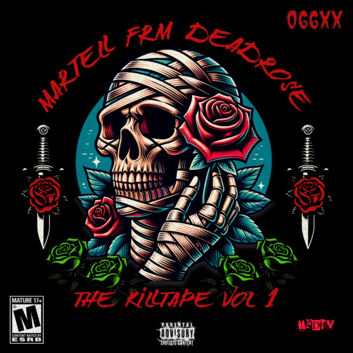 KILLTAPE, Vol. 1 by Martell Frm Deadrose album cover