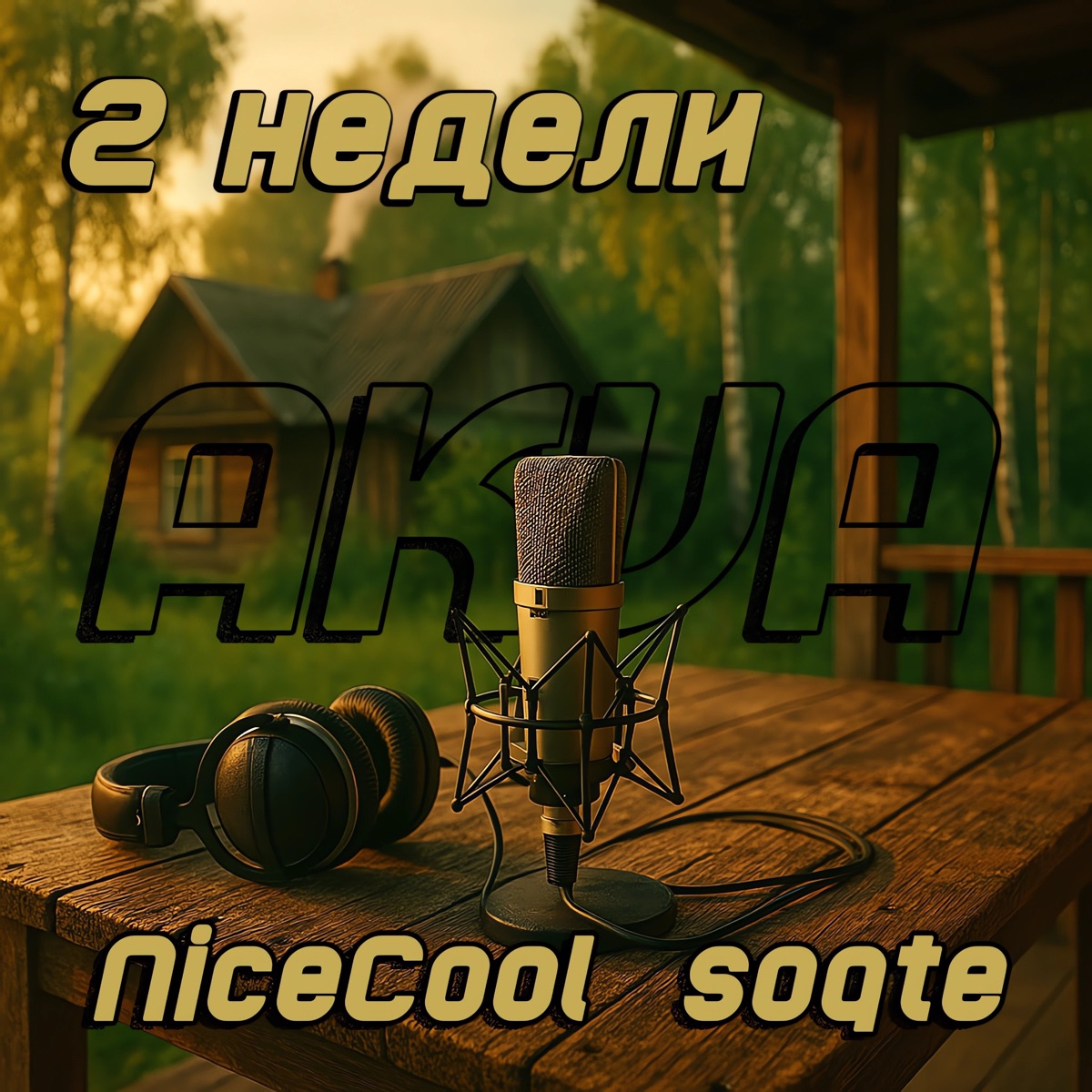 2 недели (feat. NiceСool & soqte) by AKVA album cover