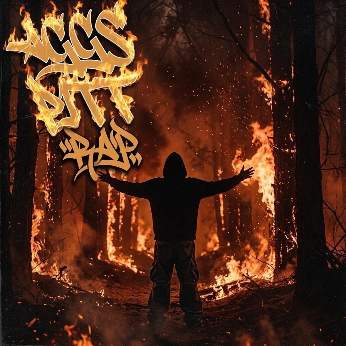 RAP - Single by AGGS PITT album cover