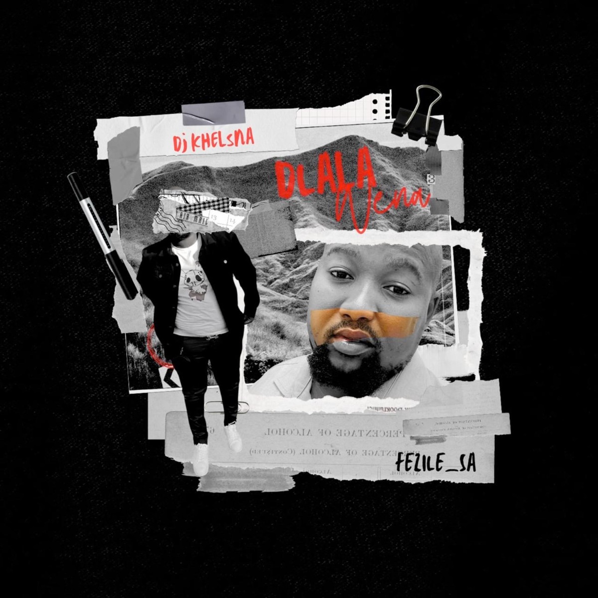 Khelsna Dlala Wena - Single by Fezile_SA & Dj Khelsna album cover