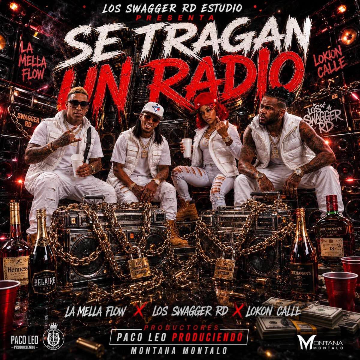 SE TRAGAN EL RADIO - Single by Los Swagger Rd album cover