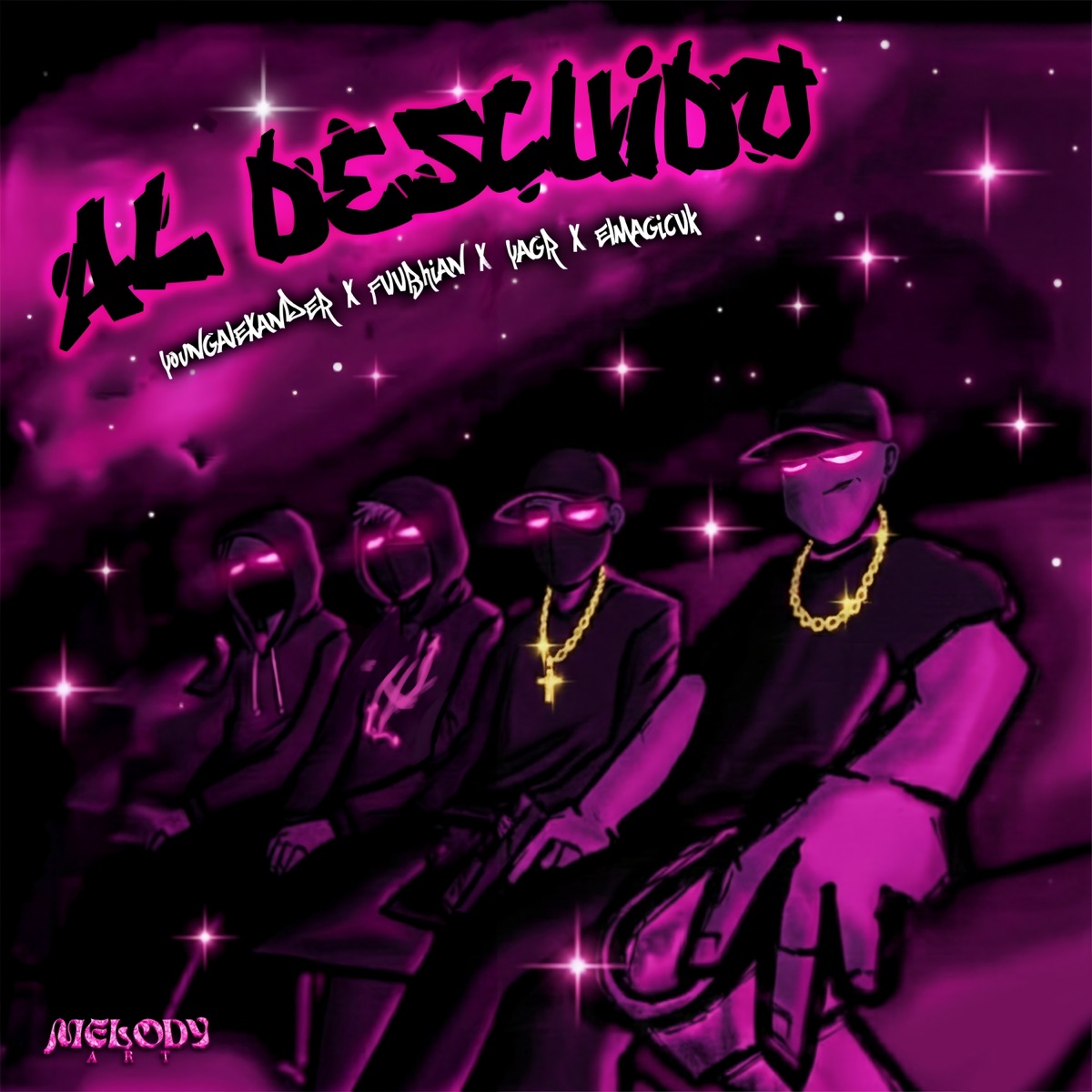 AL DESCUIDO - Single by YoungAlexander, fvvbhian, YAGR & Elmagicvk album cover