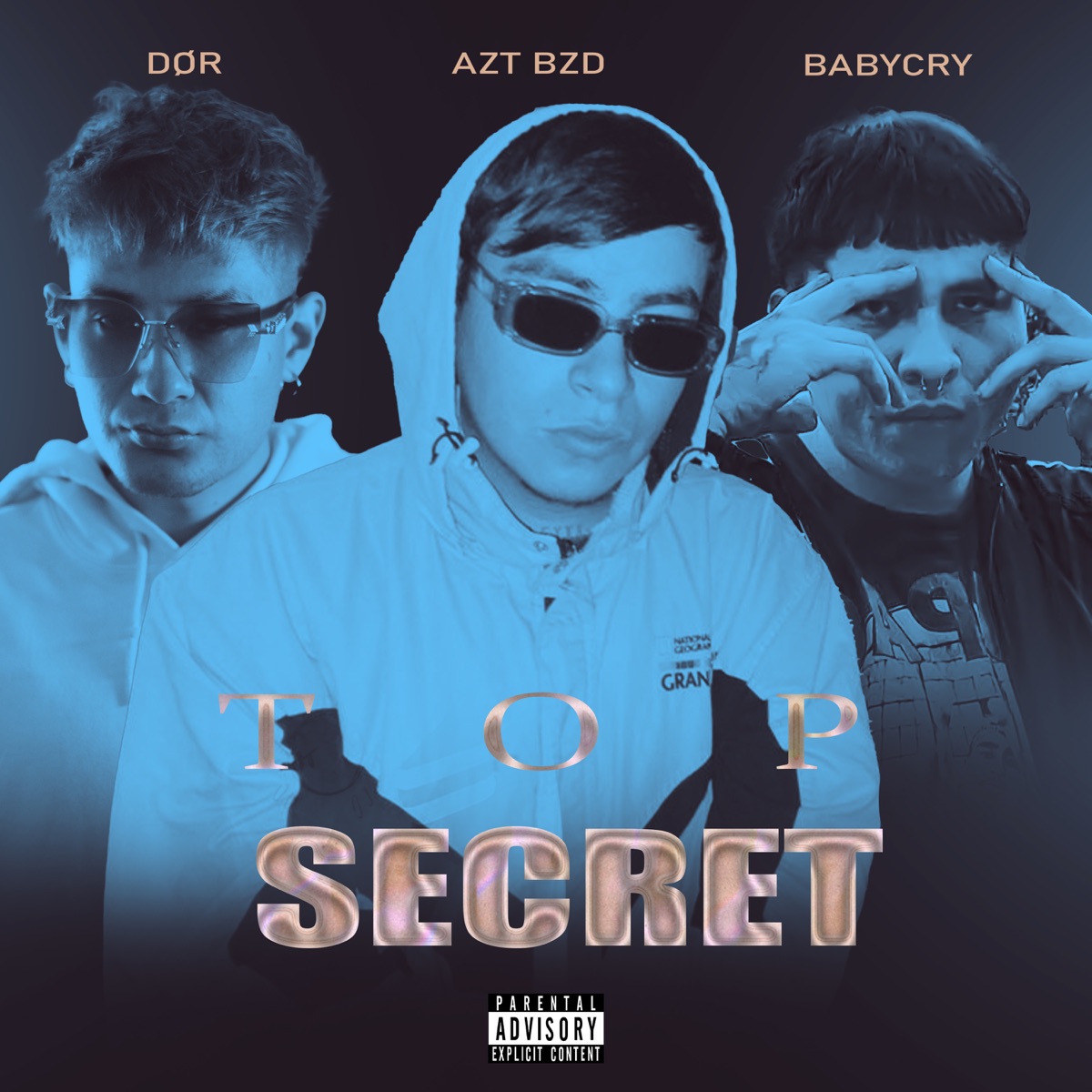 Top Secret (feat. DØR) - Single by BabyCry & AZT BZD album cover