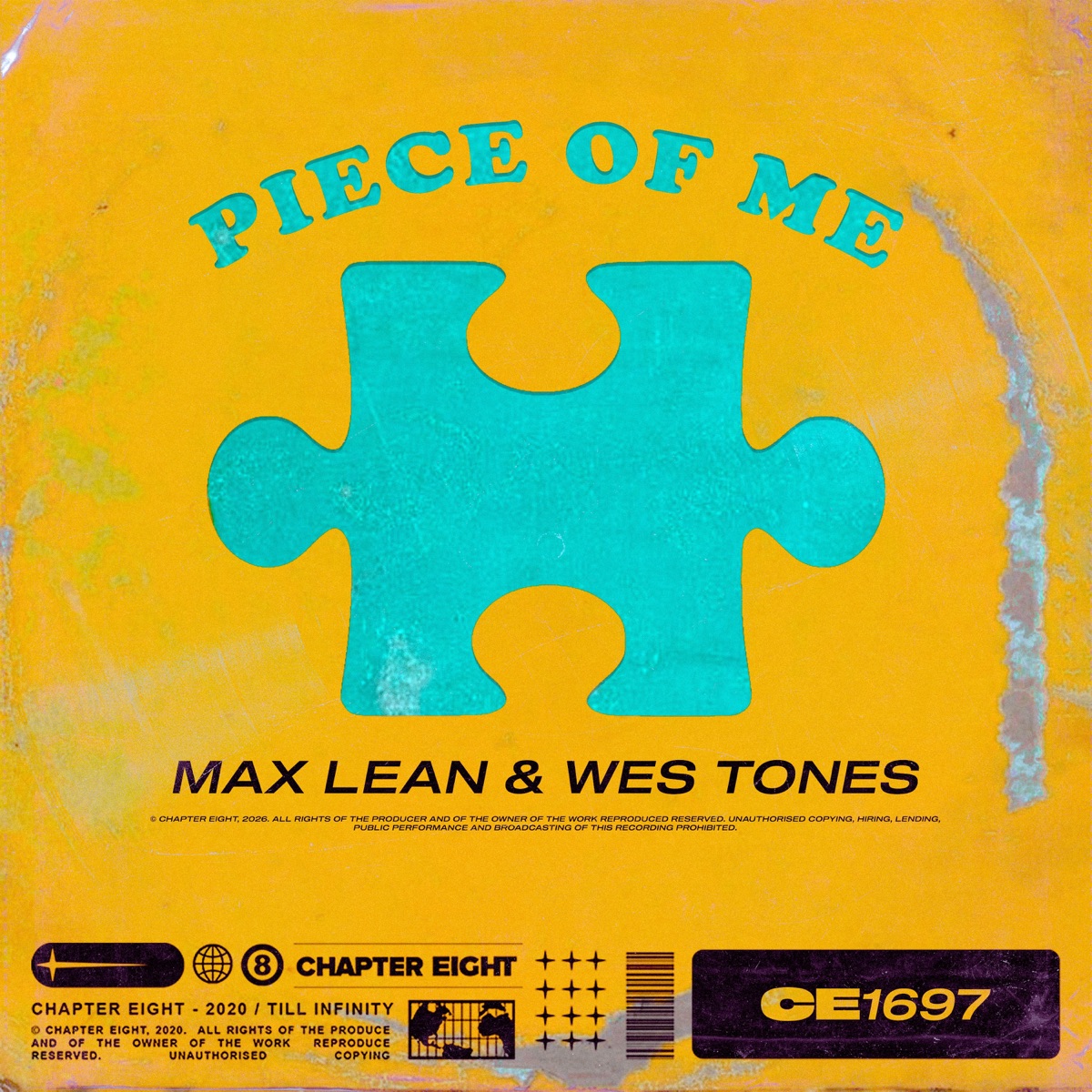 Piece Of Me - Single by Max Lean & Wes Tones album cover