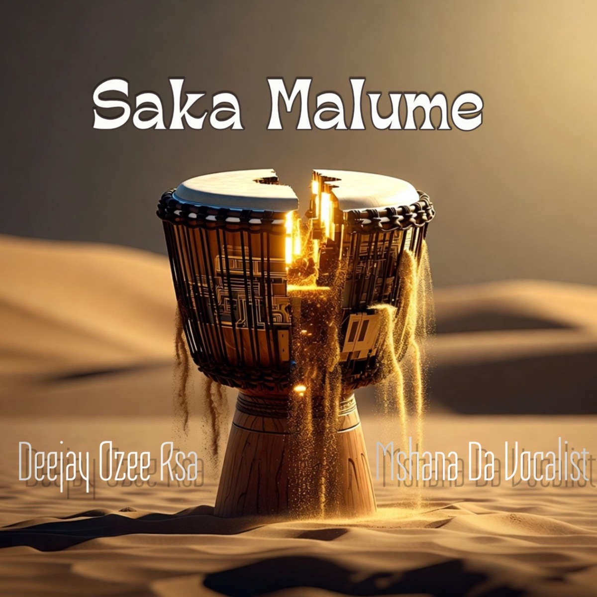 Saka Malume - Single by Deejay Ozee rsa & Mshana Da Vocalist album cover