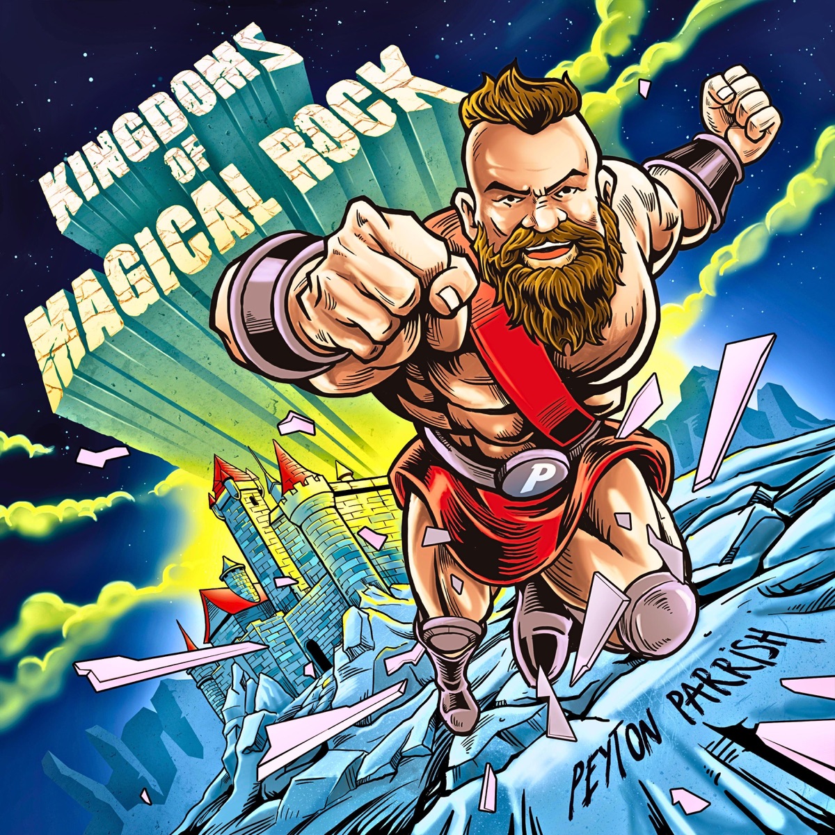 Kingdoms of Magical Rock by Peyton Parrish album cover