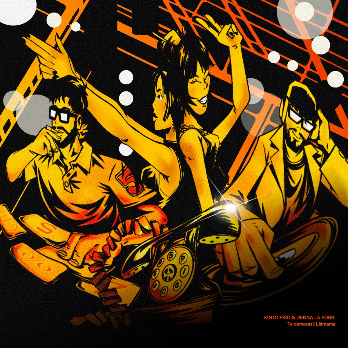 Te demoras? Llámame - Single by Kinto Piso & DENNA LA PORRI album cover