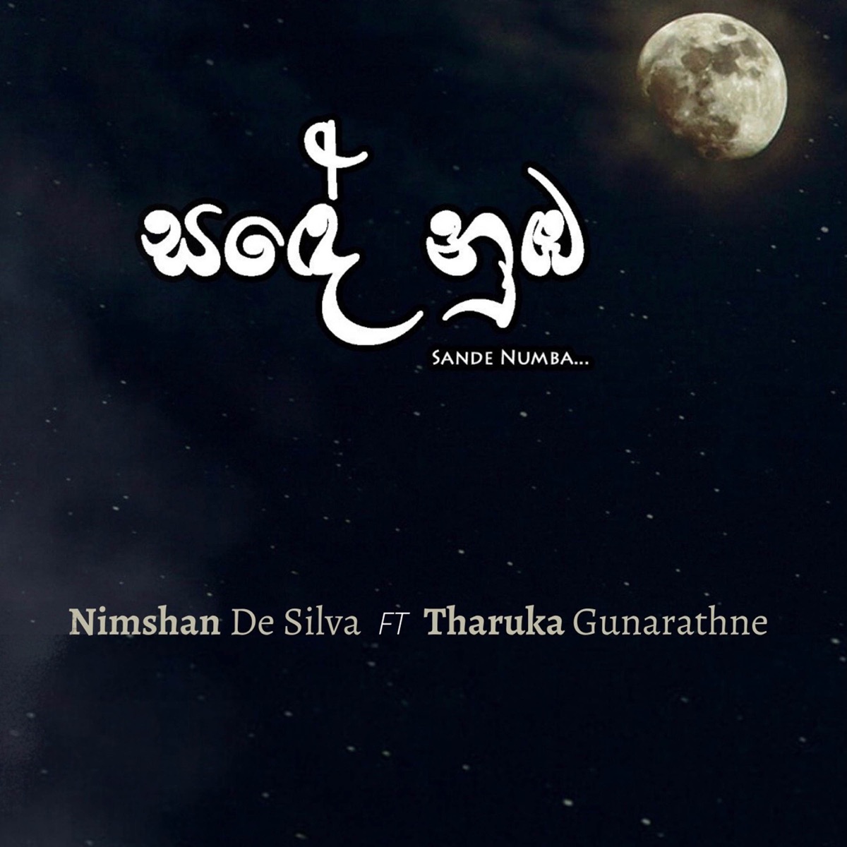 Sande Numba (feat. Tharuka Gunarathne) - Single by Nimshan De Silva album cover