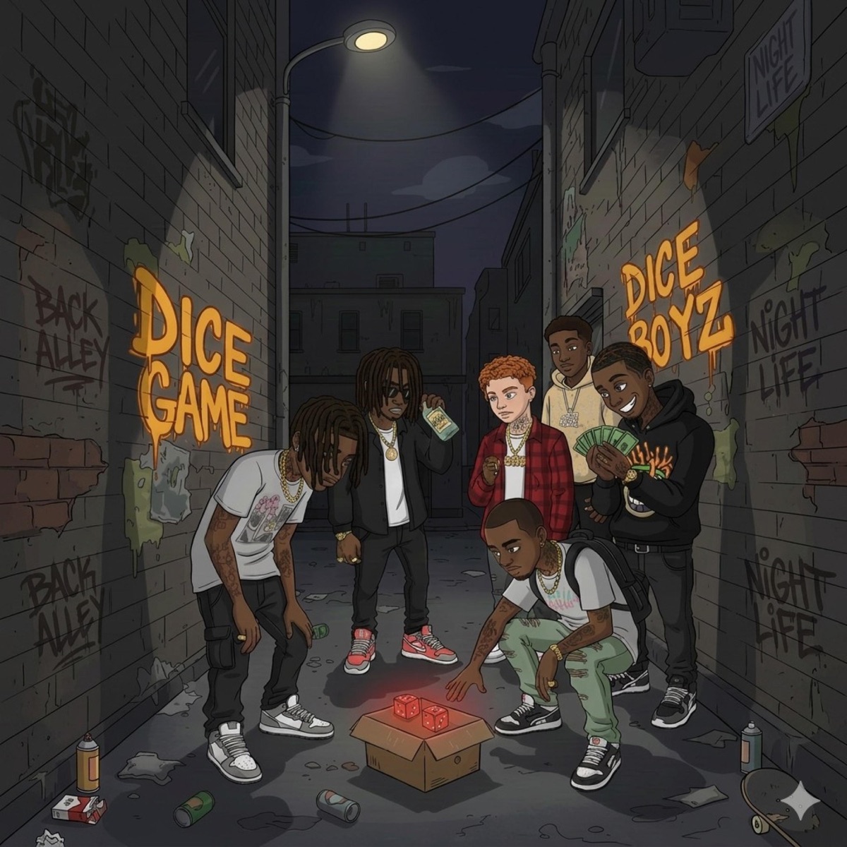 6ix Rolez (feat. Dice Boyz) - Single by $evyn album cover