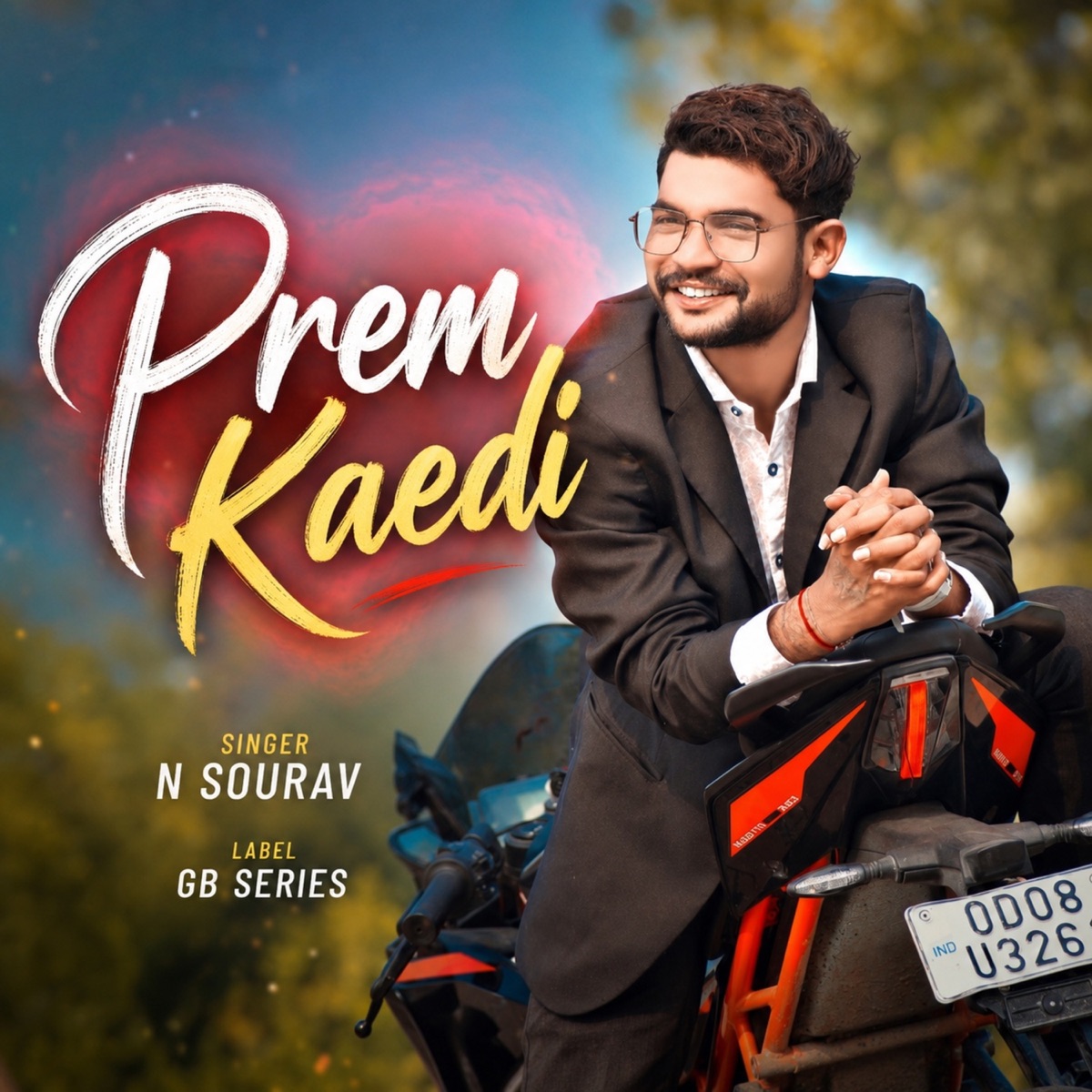 PREM KAEDI - Single by N Sourav album cover