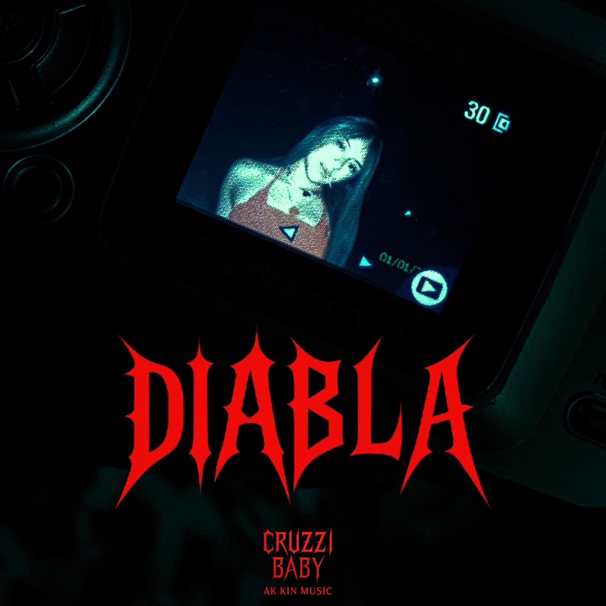 DIABLA - Single by Cruzzi Baby & Ak Kin Music album cover