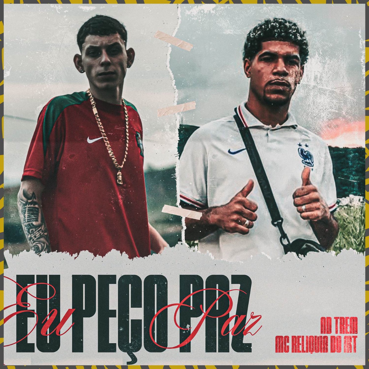 Eu Peço Paz - Single by MC Relíquia do MT, Dj Rossi & NDtrem album cover