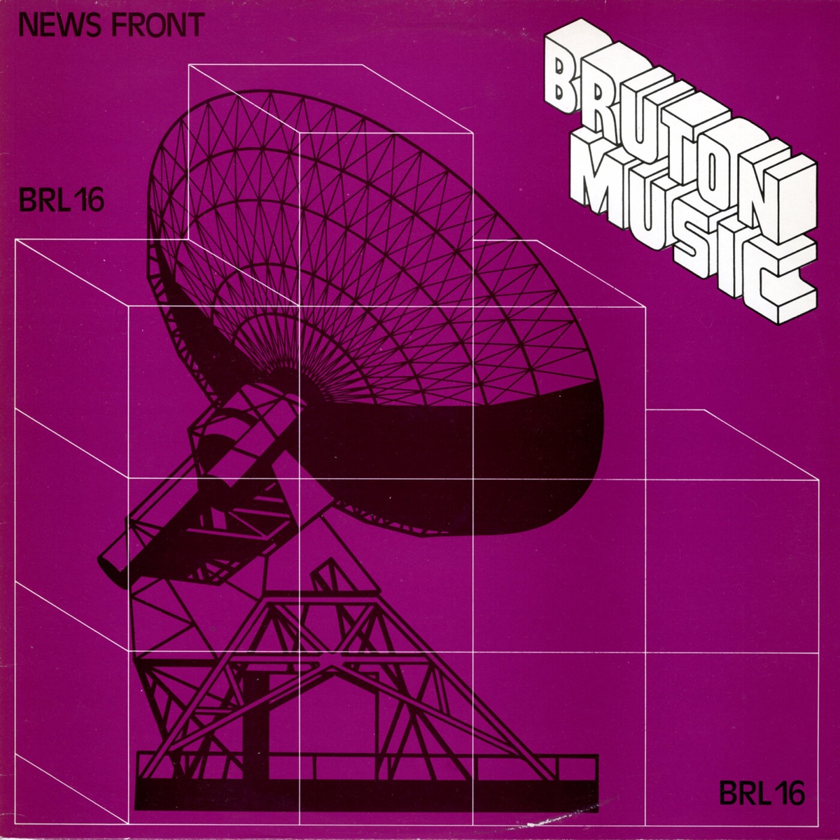 Bruton BRL16: News Front by Paul Keogh, Frank Ricotti, Harold Fisher & Trevor Bastow album cover