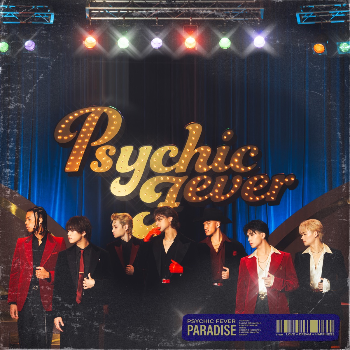 Paradise - Single by PSYCHIC FEVER from EXILE TRIBE album cover