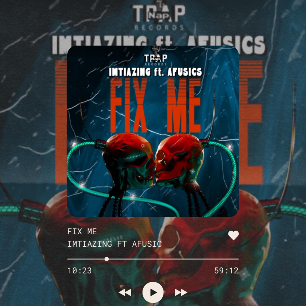 Fix me (feat. Afusic) - Single by Imtiazing album cover