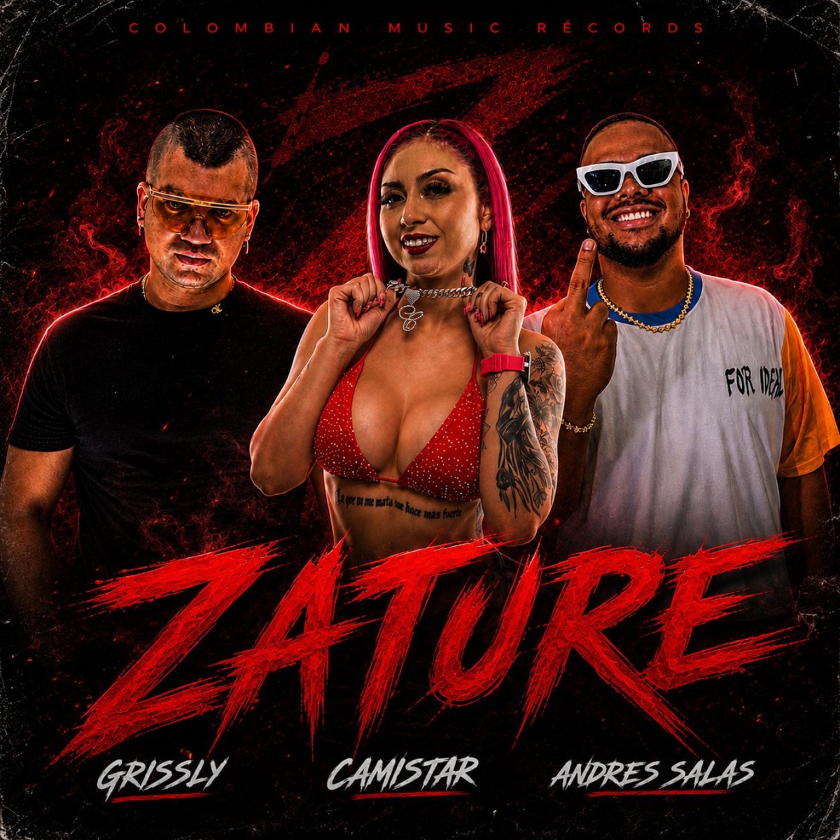 Zature - Single by Grissly, Camistar & Andres Salas album cover
