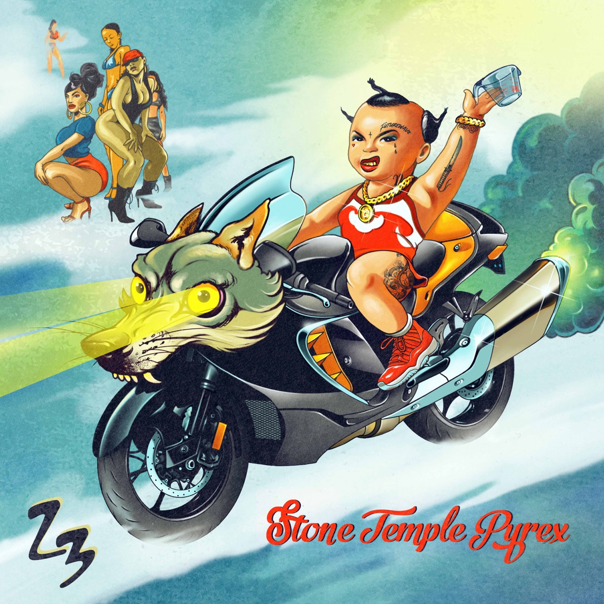 STONE TEMPLE PYREX by Estee Nack & Futurewave album cover