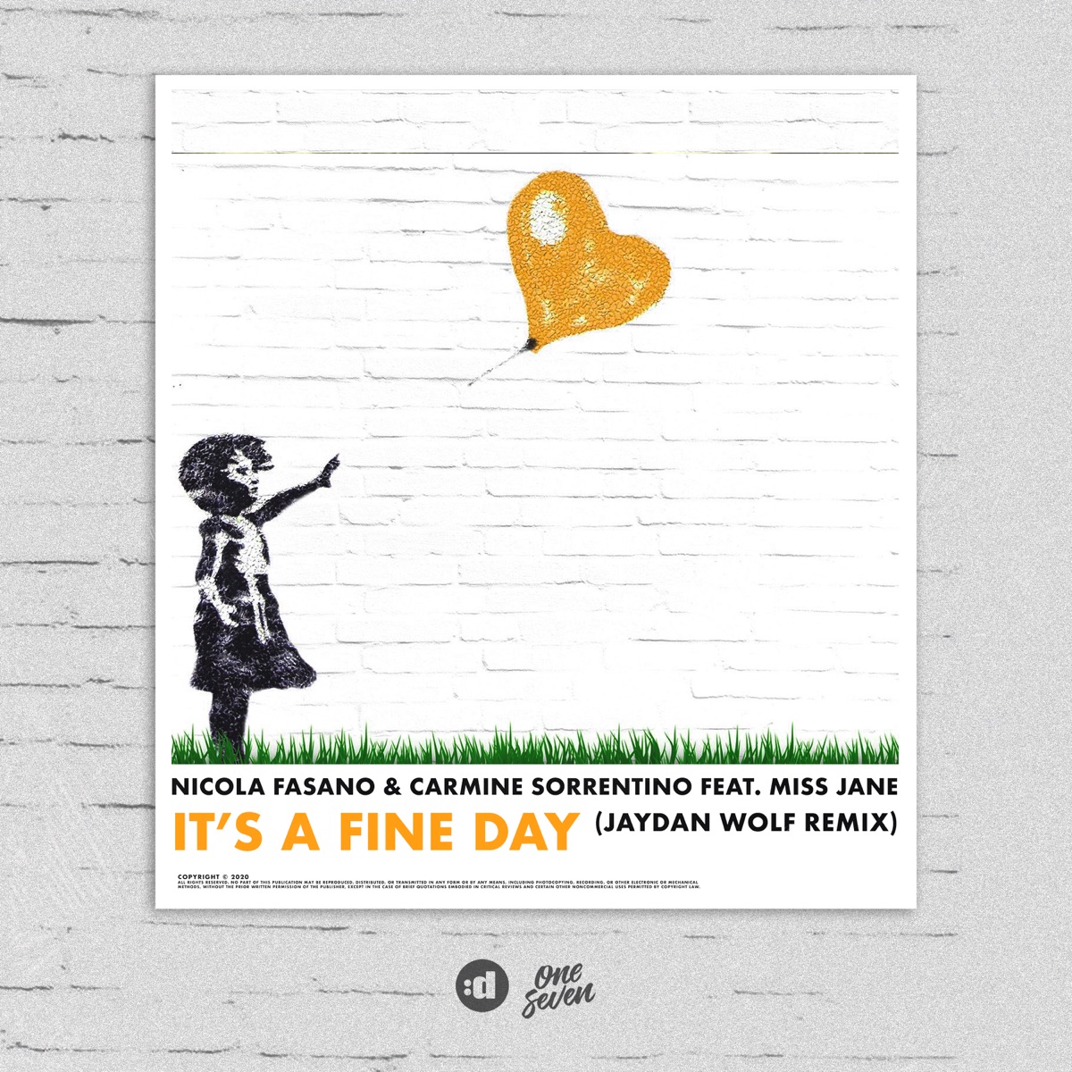 It's a Fine Day (Jaydan Wolf Remix) [feat. Miss Jane] - Single by Nicola Fasano, Carmine Sorrentino & Jaydan Wolf album cover
